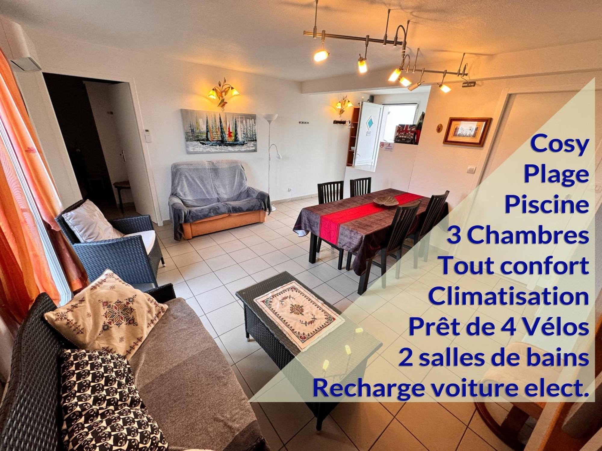 Les Amareyeurs - Ile D'Oleron - Maison Classee 3 Etoiles Avec Piscine - Clim - Velos Le Château-dʼOléron Exterior foto